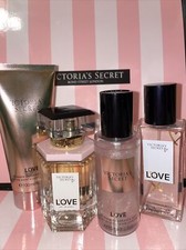 Victoria's Secret Love Eau de Perfume Parfum Fragrance Shimmer Set