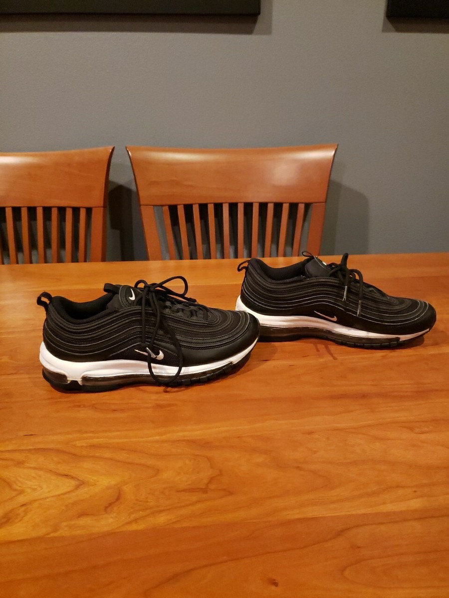 Nike Air Max 97 Womens Size 9.5 Shoe Black White DH8016-001