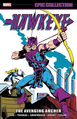 アメコミ・英語　Hawkeye:AVENGING ARCHER　ホークアイ HAWKEYE: AVENGING ARCHER GRAPHIC NOVEL Marvel Comics Epic