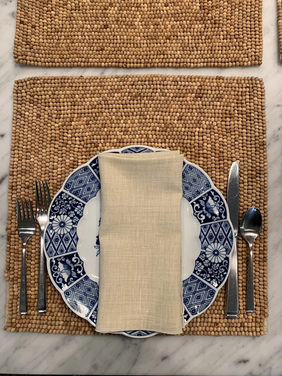 Square Wooden Placemats