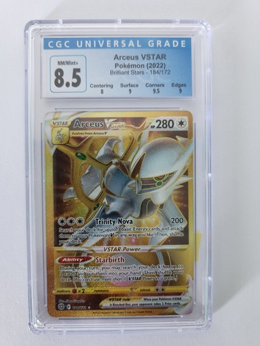 Arceus VSTAR graded CGC 8.5 for sale on eBay