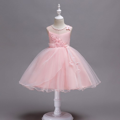 Little Girls Dress Kids Flowers Princess Dress For Party Wedding Birthday Party - 第 14/32 張圖片