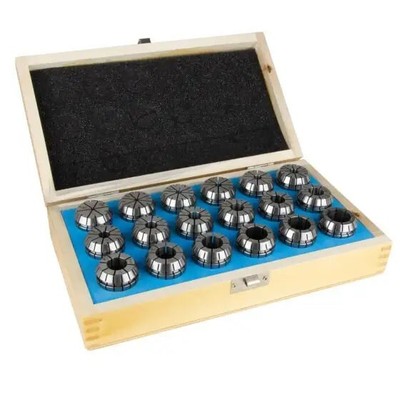 18pcs ER32 metric collet set, collets 3mm - 20mm, 0.008mm TIR #ER32-SET18M-NEW