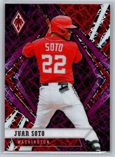 2021 Chronicles Phoenix Purple Velocity #25 Juan Soto Washington Nationals