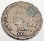 1881 P Indian Head Cent Penny  *VG DETAILS - VERY GOOD DETAILS*  *FREE SHIPPING*