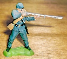 CIVIL WAR CONFEDERATE STANDING FIRING 54MM MARXMEN MODELS FROM ENGLAND