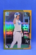 2015 Bowman Draft Chrome Gold Refractor /50 Cody Jones #134 SP 1st RC Royals