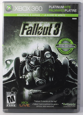 Fallout 3 (Microsoft Xbox 360, 2008) CIB