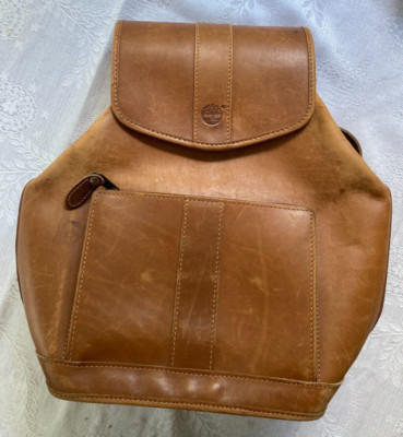 Timberland Leather Backpack - Used but in good condition