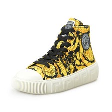 Versace Womens Barocco Print Canvas High Top ...