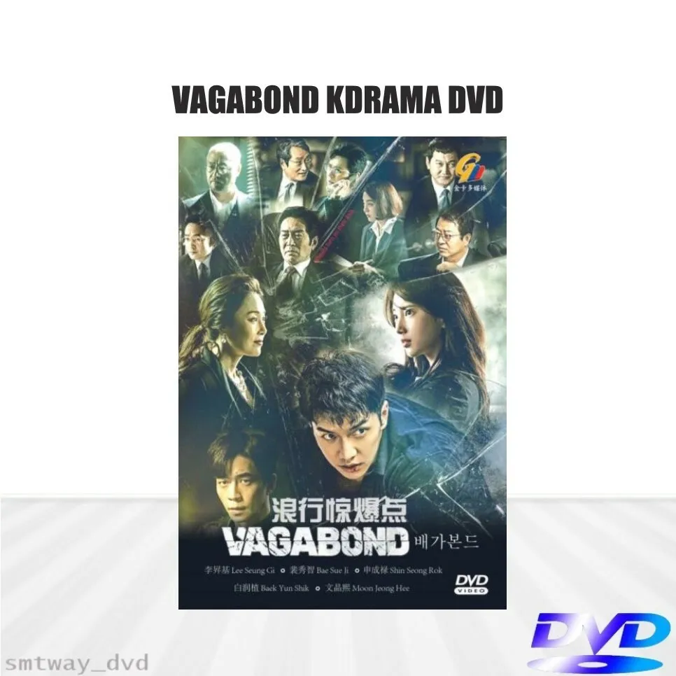 DVD Korean Drama Series VAGABOND Complete Series (1-16 End