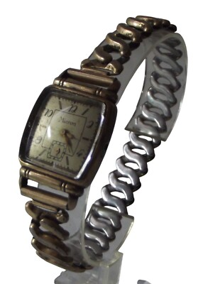 #ad #ad Vintage MICRON Wrist Watch Art Deco 10K Rolled Gold Plate NOT WORKING As Is $27.34