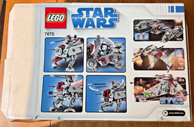 Lego 7675 Star Wars AT-TE Walker Set No Minifigures With Manuals & Box 99%+ Comp