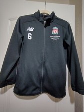 New Balance Intl. Academy Liverpool Football Black Track Jacket Youth XL