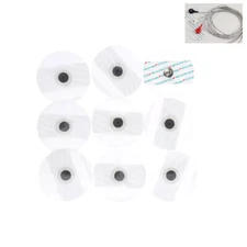 50Pcs/Pack Adult Disposable Electrodes Pads ECG EKG Pad for Portable Handheld