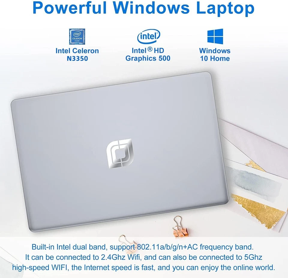 Jumper Ezbook X3 Laptop - Windows 10, 13.3" Full HD Screen 6GB RAM, 64gb eMMC - Image 3 of 4