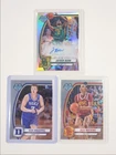 [3] JAYDEN NUNN K. KNUEPPEL 2024-25 BOWMAN U CHROME 1ST REFRACTOR AUTO Q7081