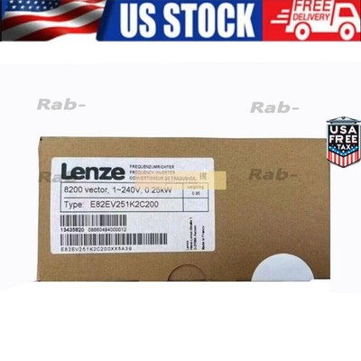 E82EV251K2C200 NEW LENZE Inverter 8200 vector E82EV251K2C200