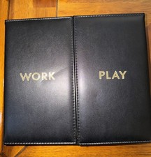 Kate Spade NY Desktop Weekly Calendar  Folio Black Gold