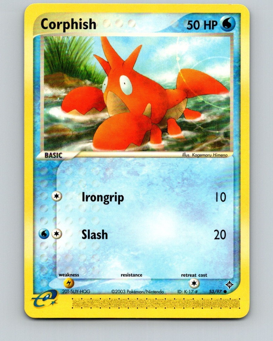 Corphish Common EX Dragon 53/97 NM