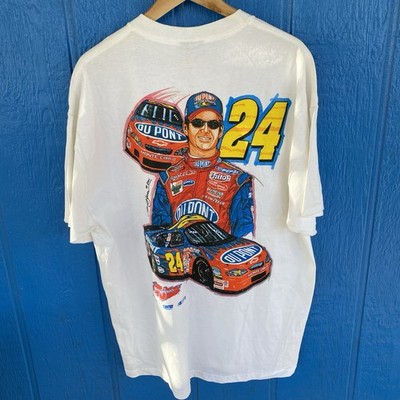 Vintage Nascar Jeff Gordon 2001 T-Shirt Size L NWOT NOS #24 Y2K Read