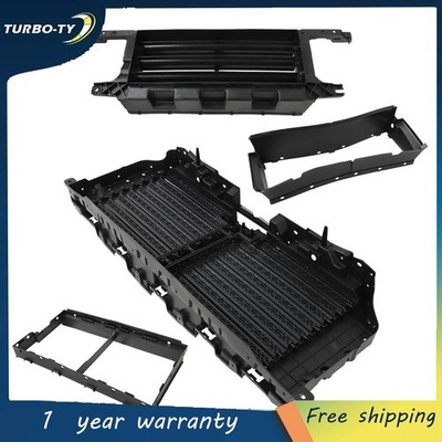 Upper＋Lower Radiator Grille Shutter Assembly For Ford F150 2021-2023 W/o Motor