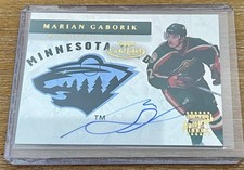 MARIAN GABORIK 00-01 Topps Gold Label CERTIFIED AUTOGRAPH ISSUE AUTO RC ROOKIE !