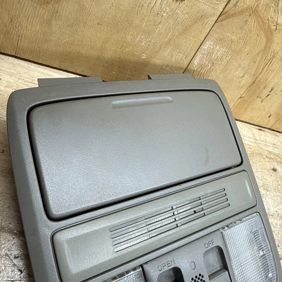 ✅ 08–12 HONDA ACCORD GRAY OVERHEAD DOME MAP LIGHT w/ SUNROOF & GARAGE SWITCH OEM - Imagem 3 de 4