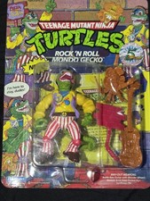 Playmates TMNT Mondo Gecko Rock 'N Roll Action Figure NEW UNPUNCHED