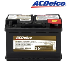 ACDelco Gold 48AGM (88864541) 36 Month Warranty AGM BCI Group 48 Battery