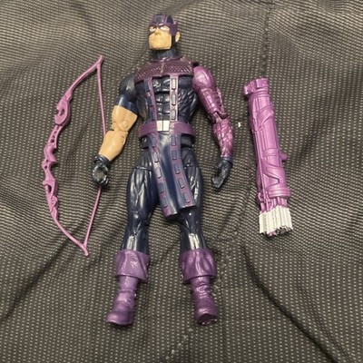 Used Retro Hawkeye Marvel Legends 2012 Loose