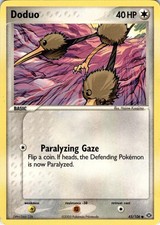 Doduo 45/106 Common Emerald Pokemon Moderately Played on eBay