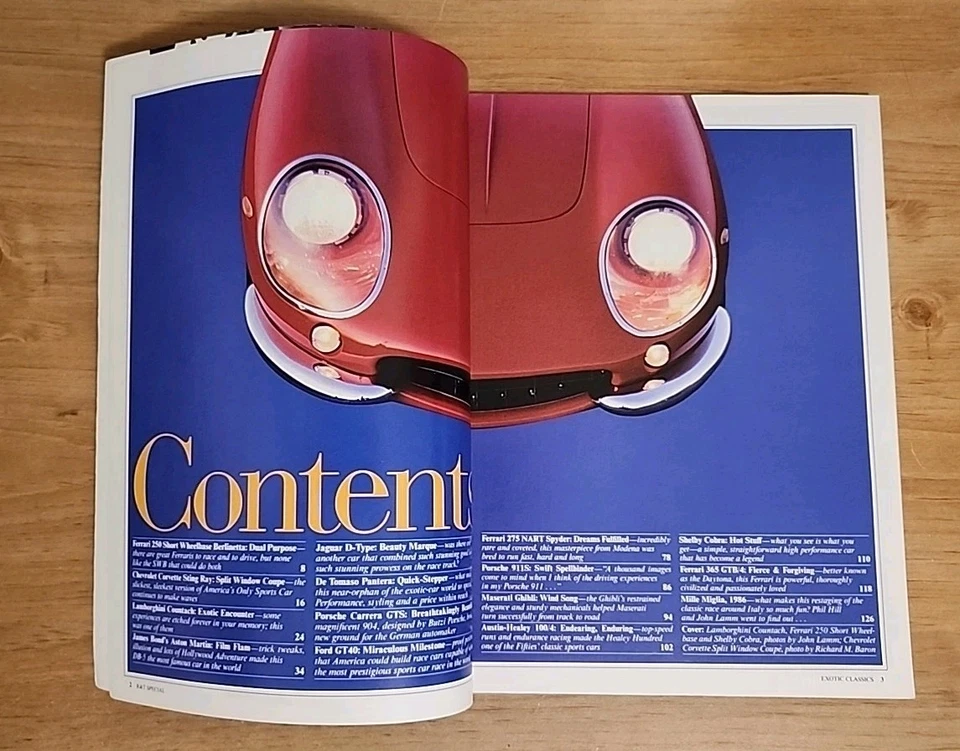Road & Track Exotic Classics 1986 Foto 2 de 4