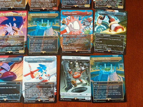 Magic MTG Secret Lair x Sonic The Hedgehog Non Foil Bundle - Picture 5 of 5