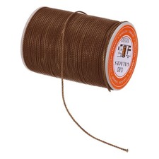 Waxed Cord 0.8mm 60 Yards Wax Bead for Jewelry Making Dark Brown