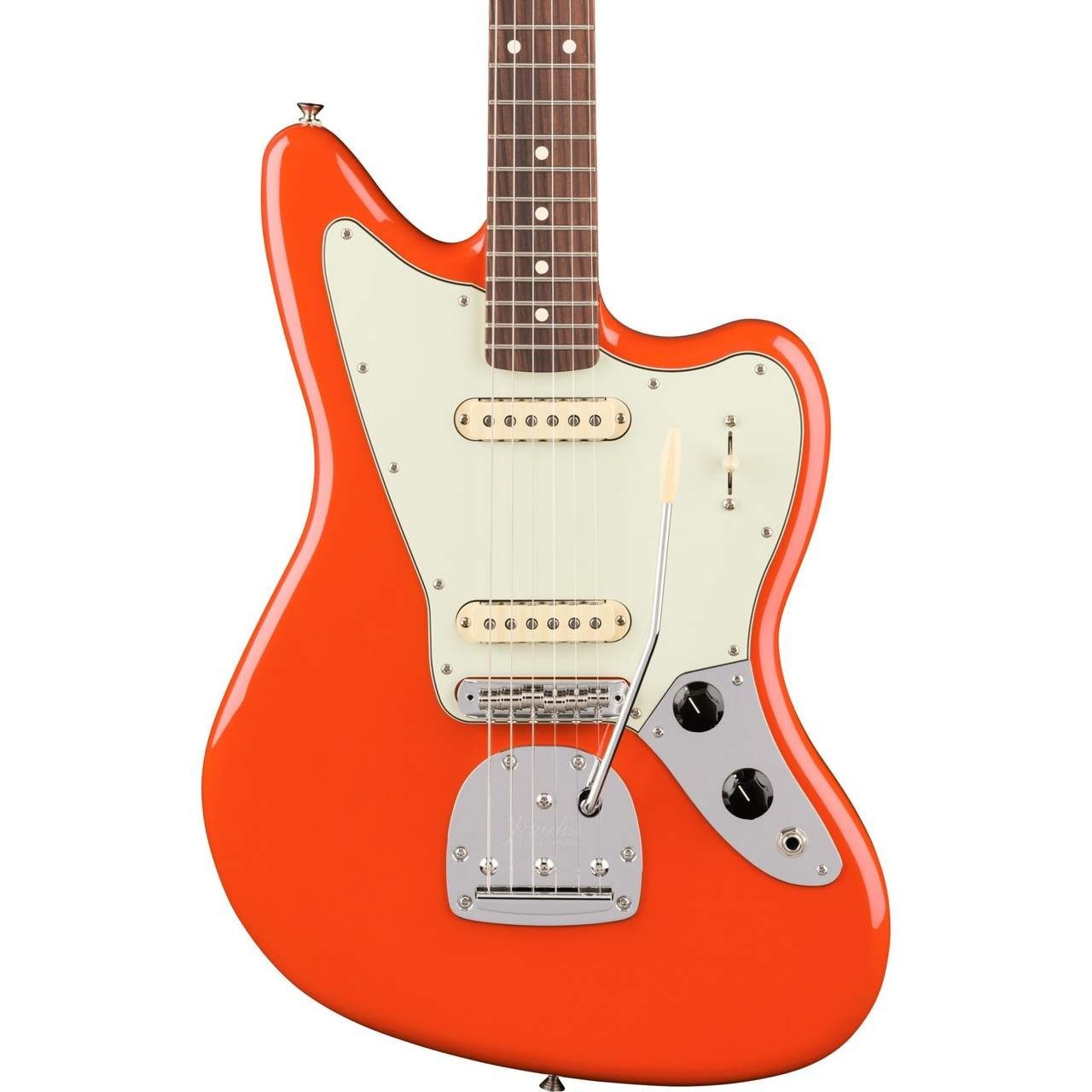 Fender Player II Jaguar Electric Guitar Rosewood Fingerboard Rallye Orange