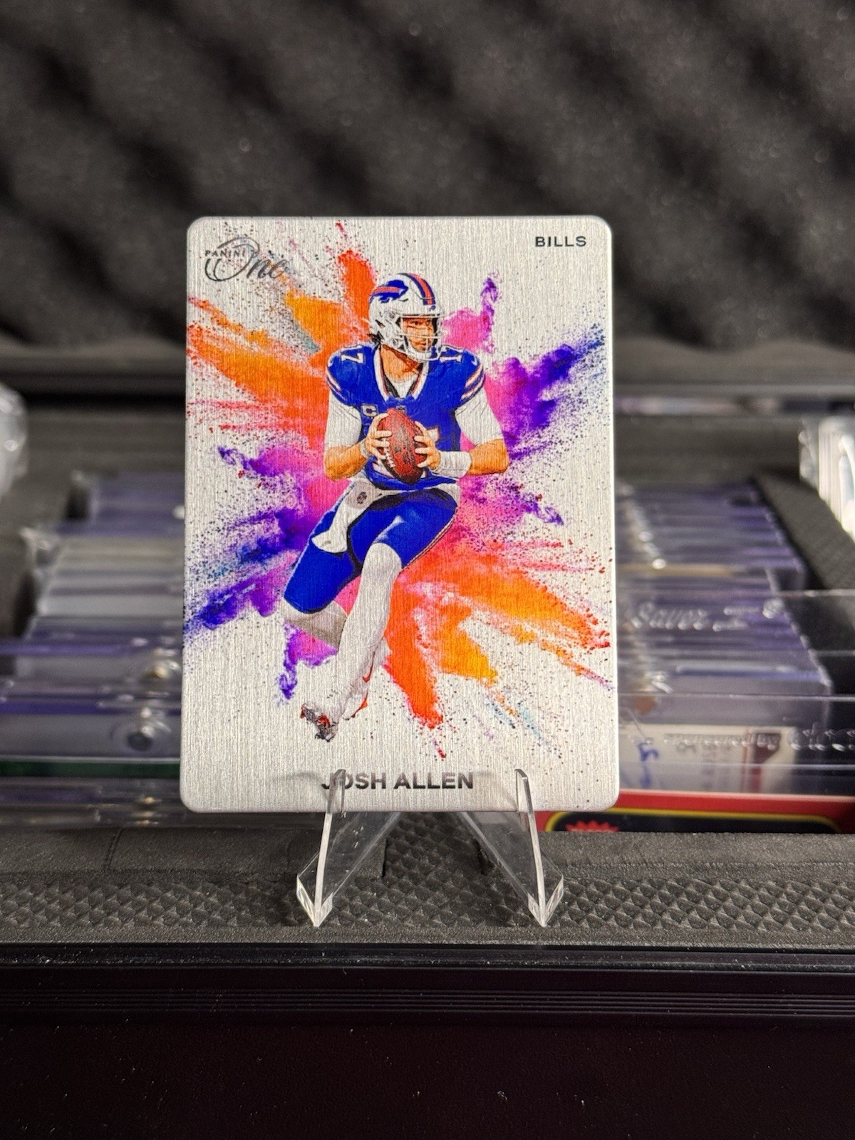 2023 Panini One - Color Blast Josh Allen #8
