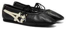 Onitsuka Tiger 1182A704 GYMNARINA Ballet Shoes BLACK CREAM Women's Sneakers
