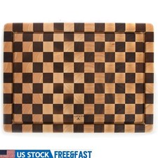 Luxury Acacia Wood Cutting Serving Board Cheese Charcuterie Kitchen Accessory US