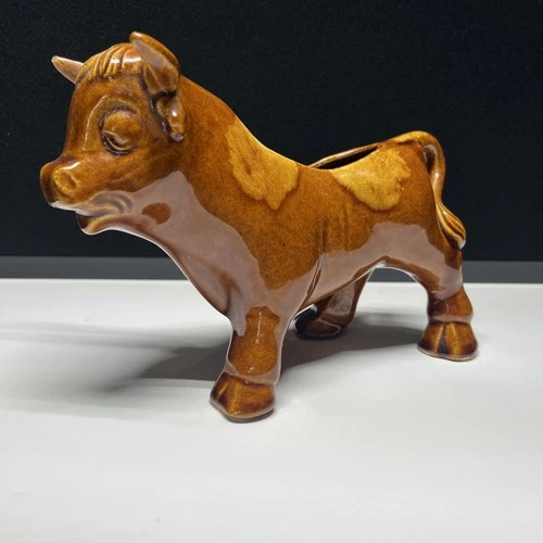 VINTAGE Brush McCoy Ferdinand the Bull Planter