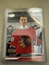Connor Bedard RC ROOKIE CARD  2023-24 UPPER DECK EXTENDED 1ST ROUND DRAFT PICK