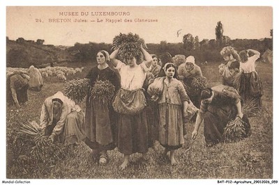 BATP12-1033-LANDWIRTSCHAFT - MUSEUM VON LUXEMBURG - BRETON JULES - LE RABEL DES G