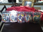 gi joe 25th anniversary foil 5 man Cobra lot w/cases, action figures