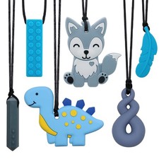 Chew Necklaces for Sensory Kids, Sensory Toys for Kids with Autism, ADHD, SP...