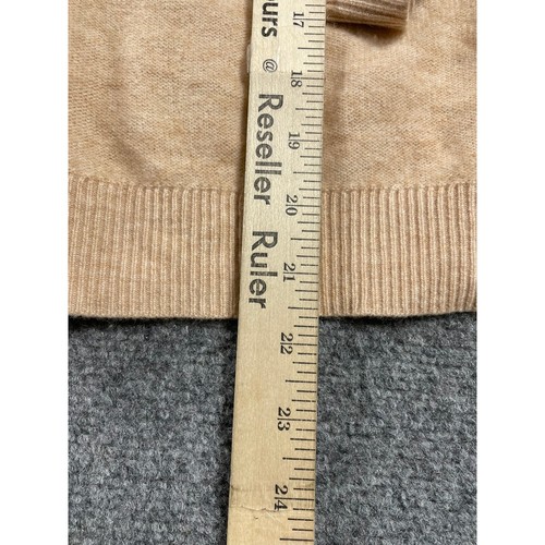 Pilcro Women's Brown Cashmere Pullover Float Sweater Regular Long Sleeve Size M - Picture 15 of 16