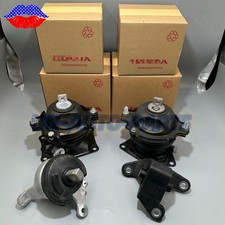 4x New Engine Motor Automatic Transmission Mount For Acura Mdx 3.5l 2014-2016