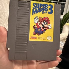 Super Mario Bros. 3 (Nintendo NES, 1990) Tested & Working - Authentic Cartridge