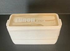 3-in-1 Bento Box Lunch Box Meal Prep Stackable Containers 1000mlJapanese Style