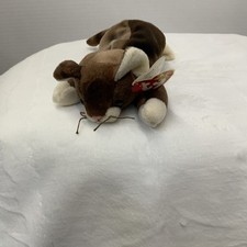 Beanie Babies Baby Ty Pounce The Cat 2 Tone Browns 1997 Retired Collectible