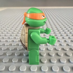 Lego Michelangelo Minifigure Ninja Turtle 79104 tnt003 Mini Figure Rare READ